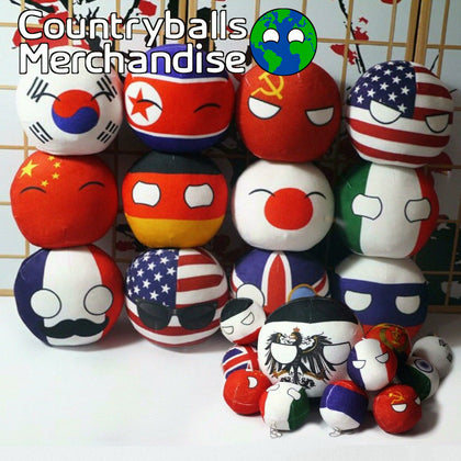 Countryballs Polandballs Plushie Soft Toys Plush