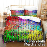 AU Size Countryballs Bedsheets Bedding Duvertcovers