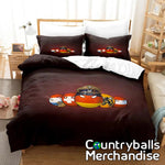 AU Size Countryballs Bedsheets Bedding Duvertcovers