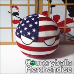 Angry United States of America USA Plush