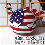 Angry United States of America USA Plush