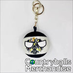 Prussia 7cm Bag Pendant Keychain