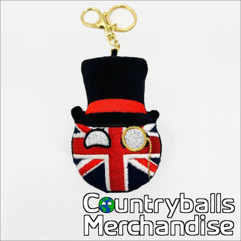 United Kingdom UK 7cm Bag Pendant Keychain