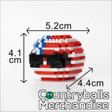United States of America USA Brick Toy