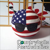 United States of America USA Sunglasses Plush