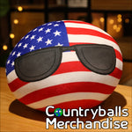 America with Sunglasses Pillow Cushion