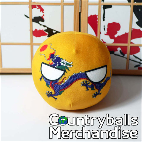 Countryballs Polandball Qing Dynasty Plush Plushie
