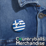 Greece Pin Badges x3 Pack
