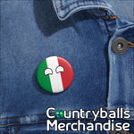 Italy Pin Badges x3 Pack