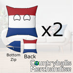 2x Netherlands Pillow Cases Pack