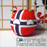 Countryballs Polandball Norway Plush Plushie