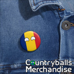 Romania Pin Badges x3 Pack