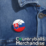 Slovakia Pin Badges x3 Pack