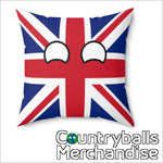 2x United Kingdom Pillow Cases Pack